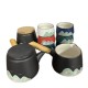 Mountain Colourful Painting Kungfu Tea Sets Mountain Colourful Painting Kungfu Tea Sets