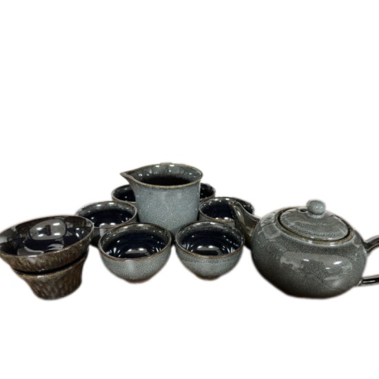 Kiln-Changed Ancient Dragon Brushed kungfu Tea Sets Kiln-Changed Ancient Dragon Brushed kungfu Tea Sets