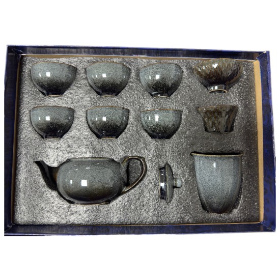 Kiln-Changed Ancient Dragon Brushed kungfu Tea Sets Kiln-Changed Ancient Dragon Brushed kungfu Tea Sets
