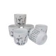 Chinese Calligraphy White Porcelain Kungfu Tea Sets Chinese Calligraphy White Porcelain Kungfu Tea Sets