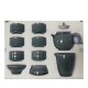 Simple Line Pattern Deep Celadon Kungfu Tea Sets Simple Line Pattern Deep Celadon Kungfu Tea Sets